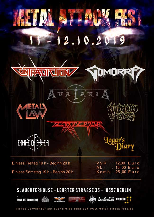 Promo Plakat 8.Metal Attack Fest Plakat