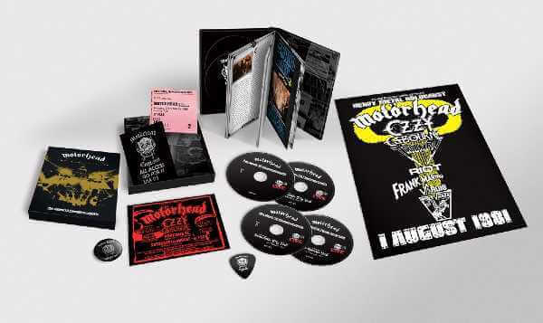 Motorhead No Sleep Til Hammersmith 4CDBOX