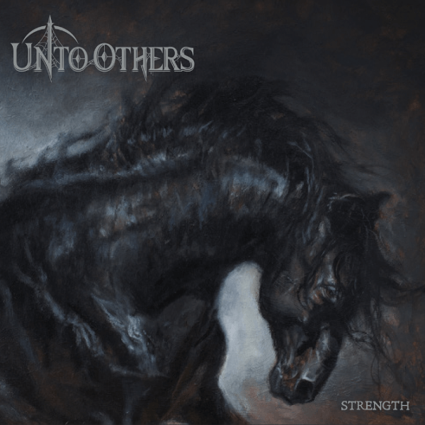 Unto Others Strength - Cover des Albums mit schwarzem Pferdekopf