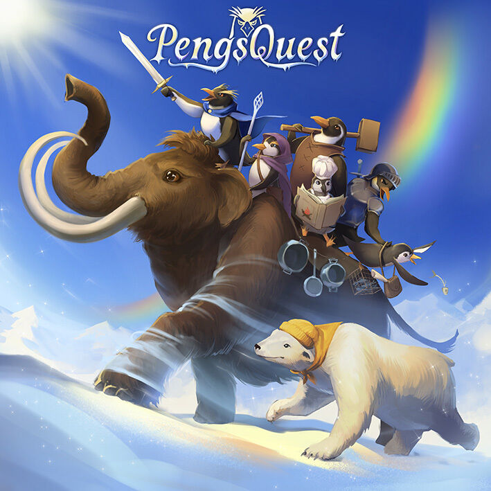 Cover-Artwork der Single „Run Mammoth Run“