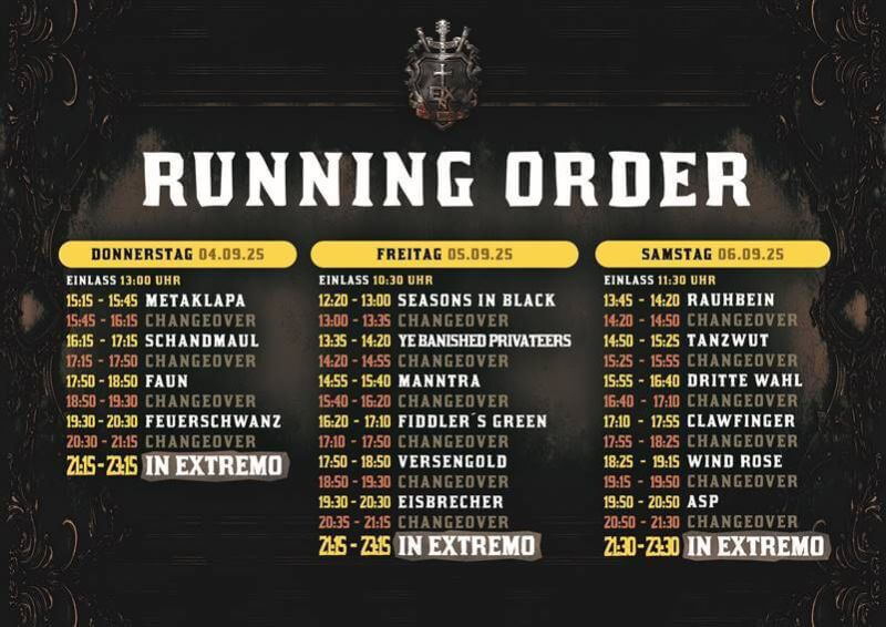 in extremo jubilaeumsfestival lineup