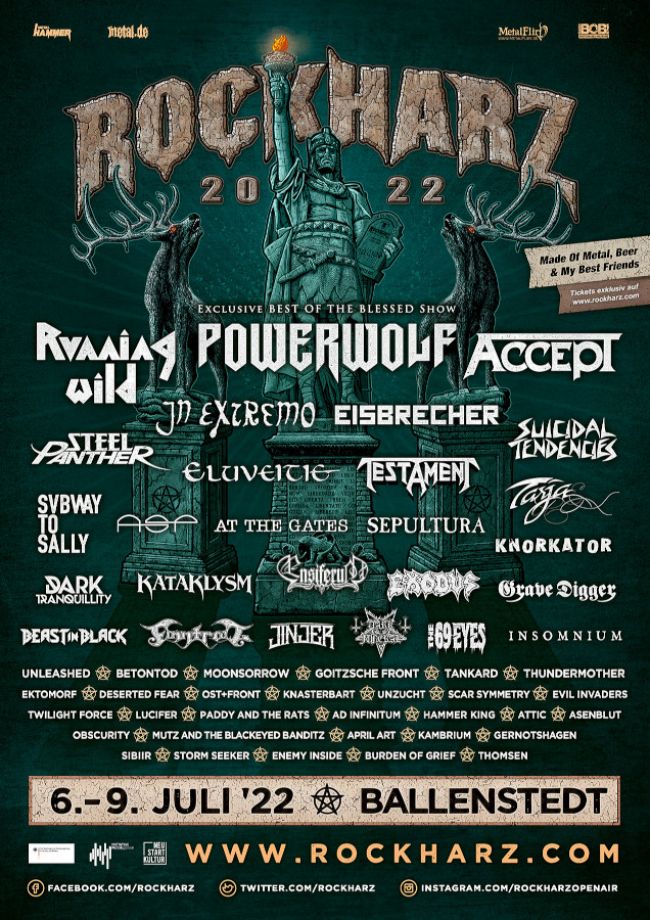 Das ist das Rockharz 2022 - Tagestickets noch verfügbar