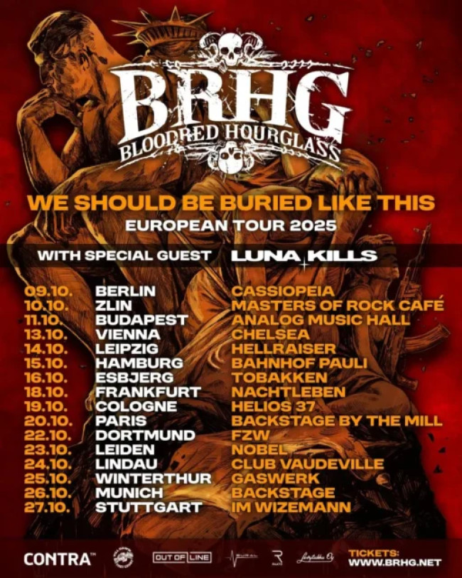 BLOODRED HOURGLASS - Albumrelease und Tour stehen kurz bevor