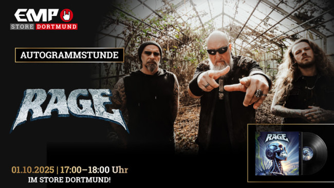 RAGE geben Autogrammstunde im EMP-Store Dortmund