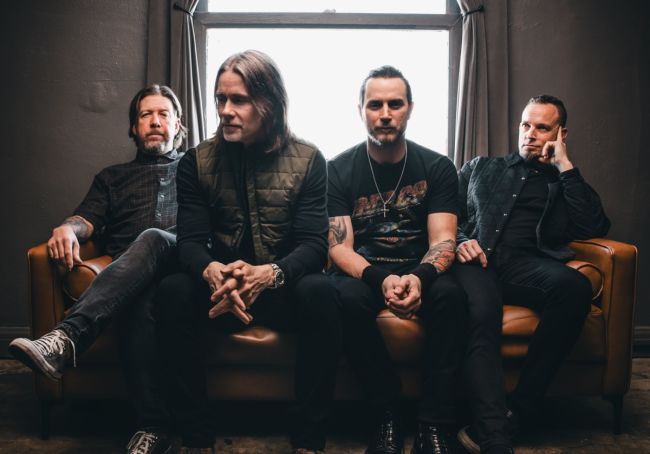 ALTER BRIDGE (v.l.): Scott Phillips, Myles Kennedy, Brian Marshall, Mark Tremonti