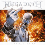 Megadeth-Maskottchen Vic Rattlehead zeigt Mittelfinger auf dem Cover zur neuen Single: "I don't care"