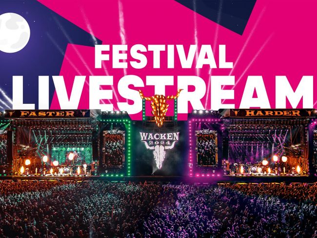 WACKEN 2024 auch wieder im Livestream