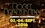 Auch das Rockspektakel 2016 findet auf dem Hamburger Rathausmarkt statt