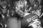 Heavy Metaller in der Disco Fantasy (Dezember 1994) in München-Neuaubing
